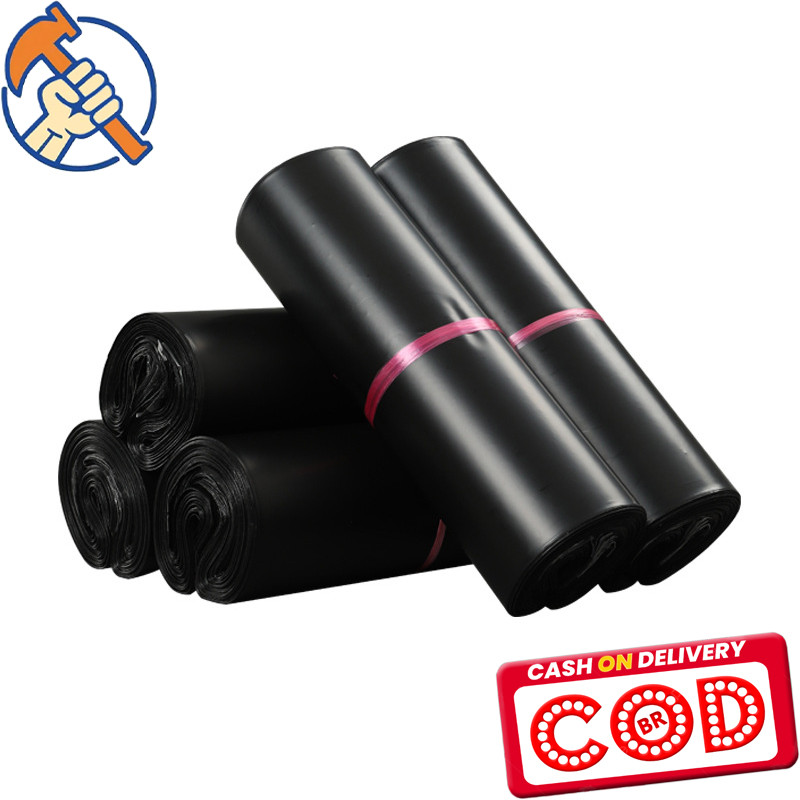 

20x30cm Plastik Polymaler Hitam Tebal Plastik Packing Plastik Polymailer mailer 1 pack 50pcs / 100pcs /200pcs plastik packing tebal poly mailer