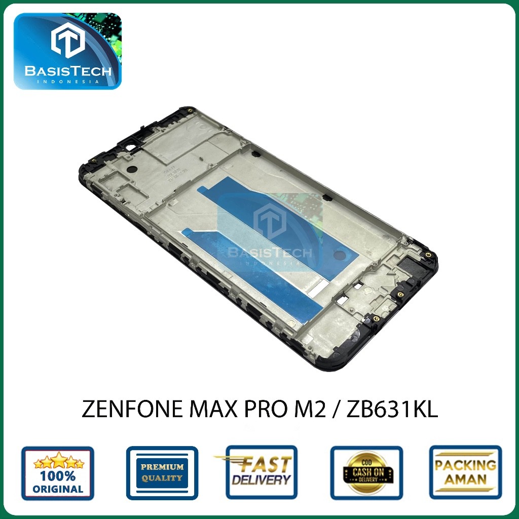FRAME TATAKAN LCD ASUS ZENFONE MAX PRO M2 ZB631KL ORIGINAL