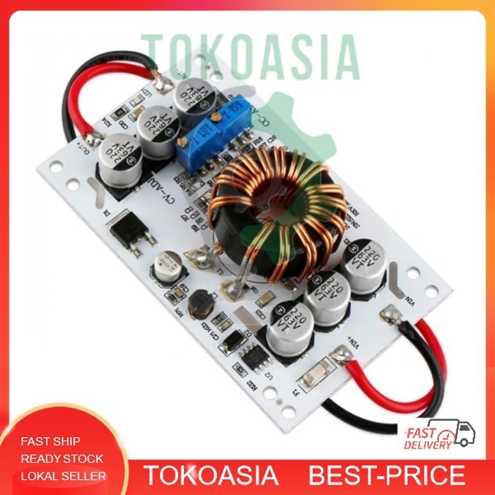 600W DC-DC Step Up Boost Converter Module DC 12V 24V 36V 48V Power Supply Transformer 10V-60V to 12V