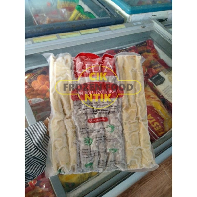 

Cedea Fish Roll 1kg Frozen food cik ntik Jambi cemilan jajanan seblak korea jepang