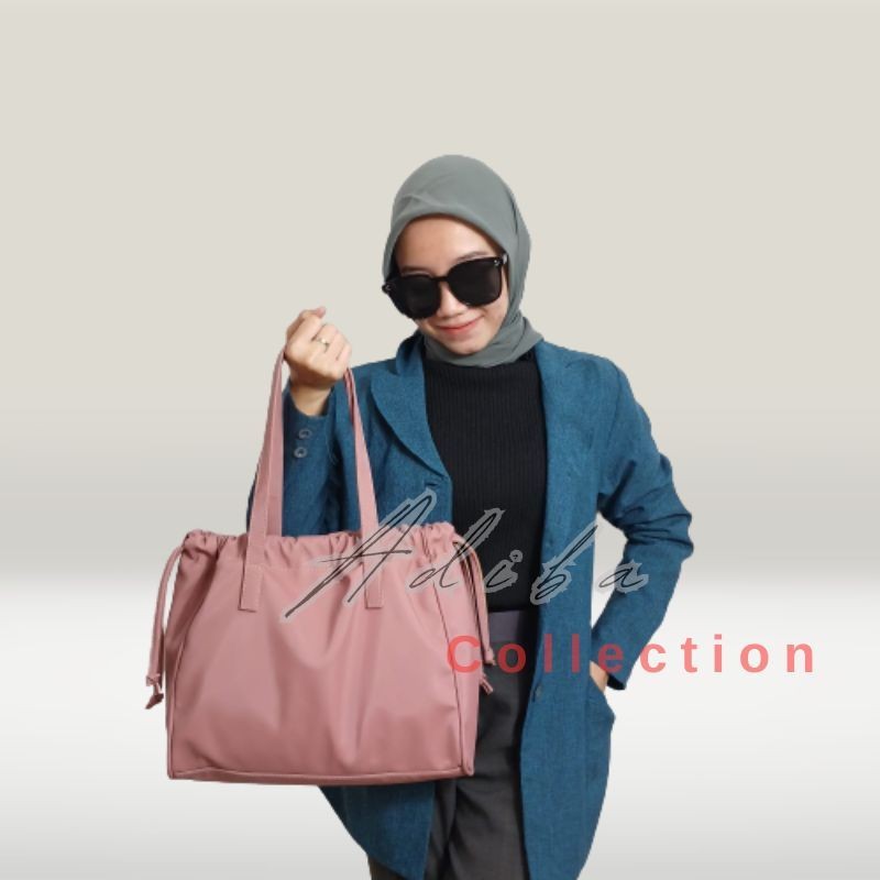MARIO - Tote Bag Wanita Lucu - Tote Bag Laptop - Tote Bag Kuliah Muat Laptop