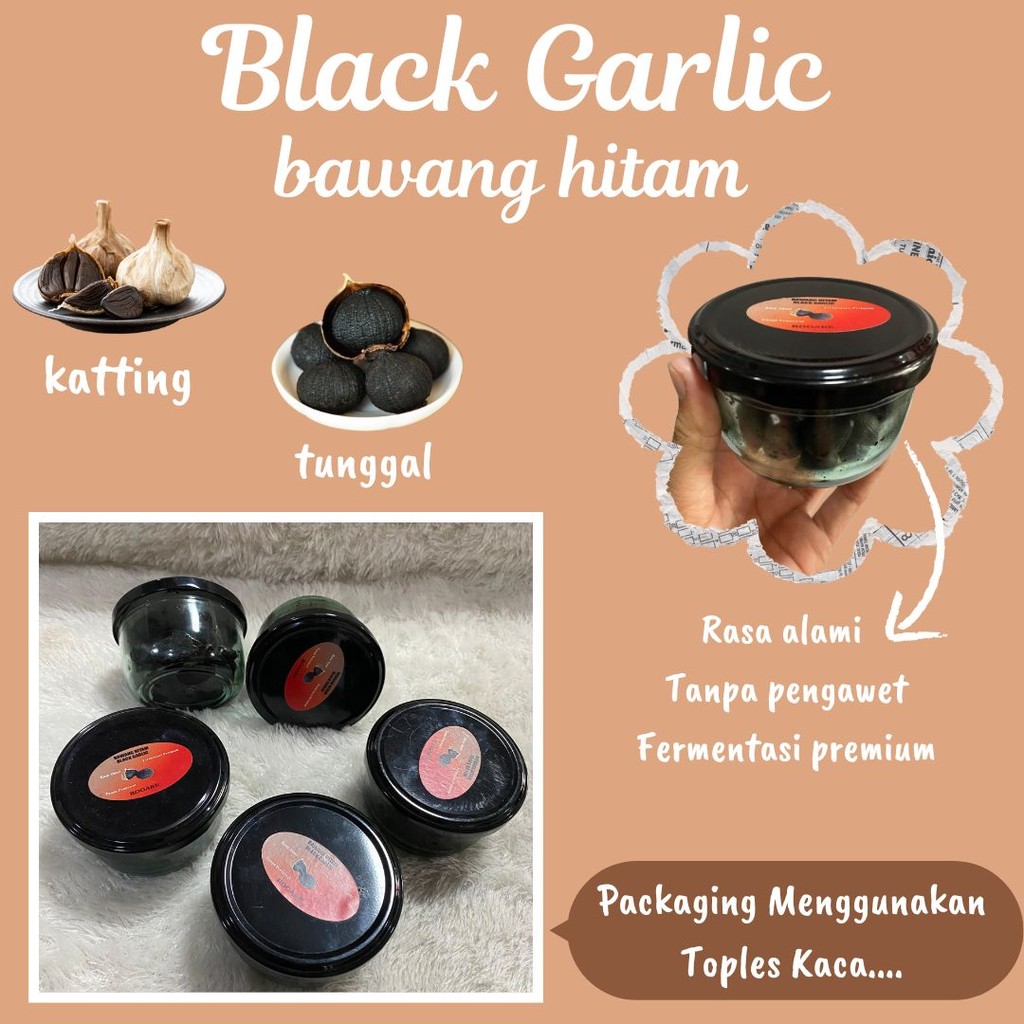 

Black Garlic - Bawang Hitam Tunggal - Bawang Hitam Kating - 100% Asli - HERBAL BERMACAM KHASIAT / C B