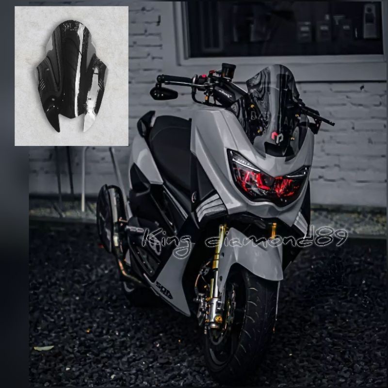 GMV VARIASI - Visor Winshield Model TDR 100% ORIGINAL Model Sirip Nmax New Nmax Old Winsil Nmax old 