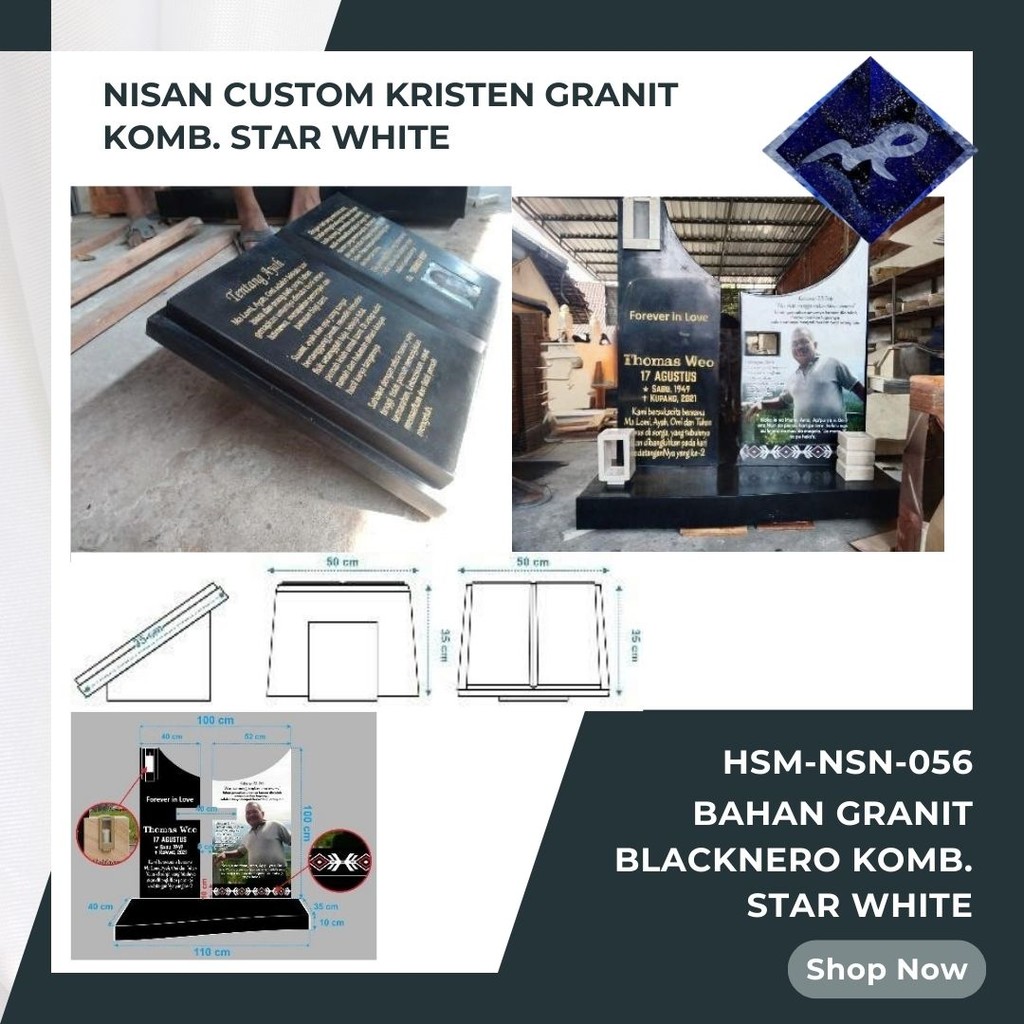 Nisan Custom Kristen Granit Blacknero