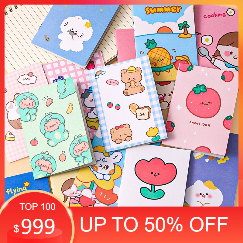 

⭐.⭐ Buku Tulis mini A7 Kartun // Mini Notebook // Buku catatan Saku // DIARY BOOK Motif Lucu