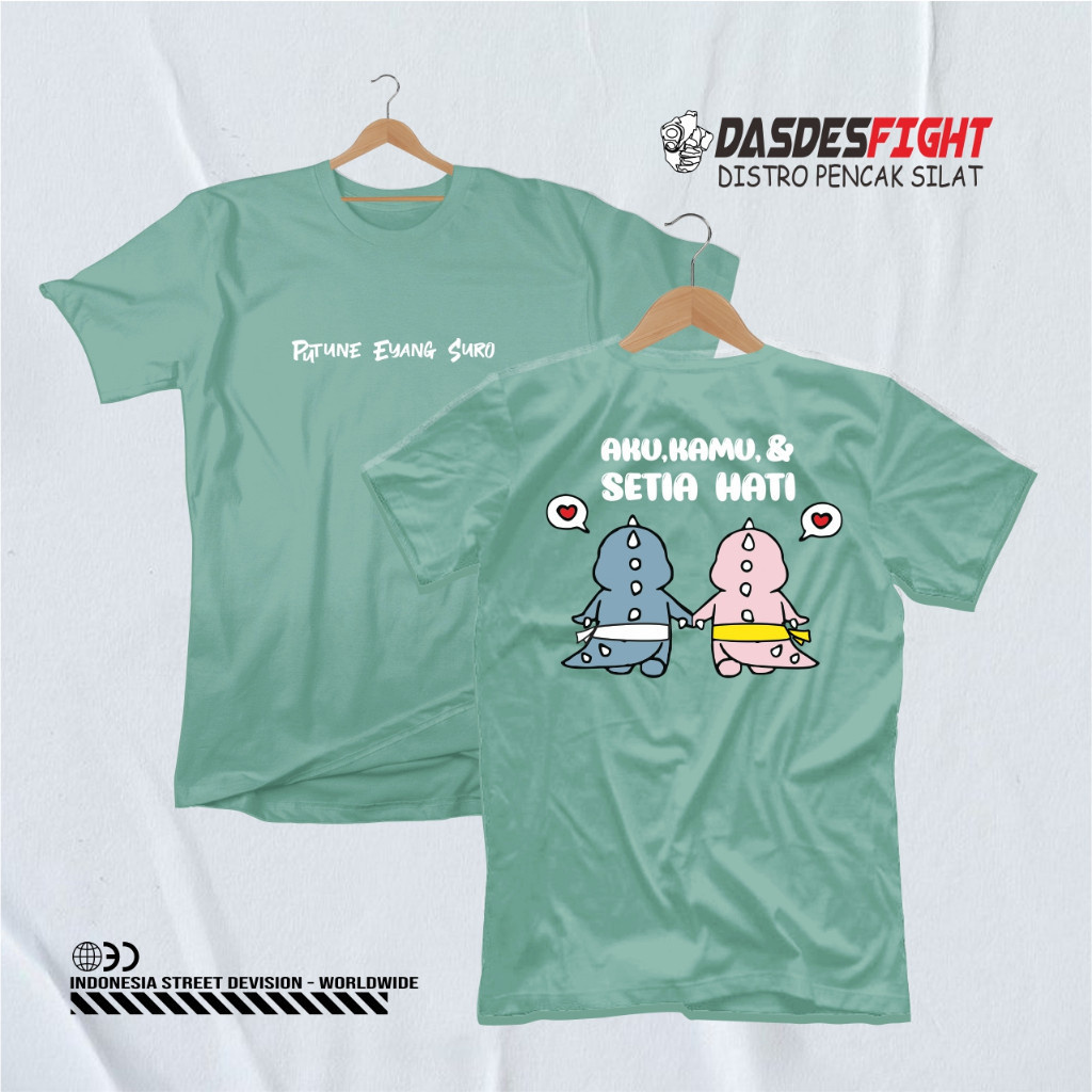 KAOS PUTUNE EYANG SURO - KAOS DINO SETIA HATI - KAOS PSHT PSHW - TERATE - WINONGO