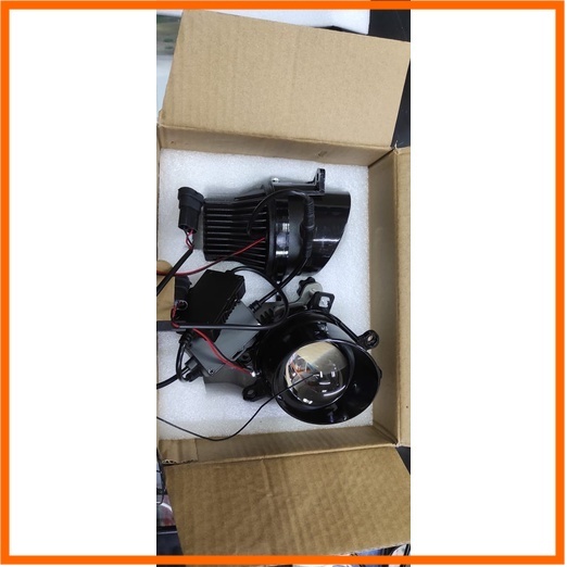 Foglamp Lampu Kabut LED Projector Toyota Innova Fortuner VRZ Sienta