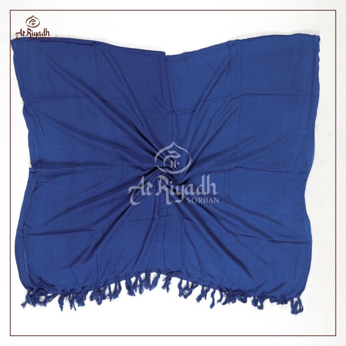 ✔Anh.S✔ - READY STOCK Rida Sorban ZAWEEYA Sorban Polos - BIRU BCA