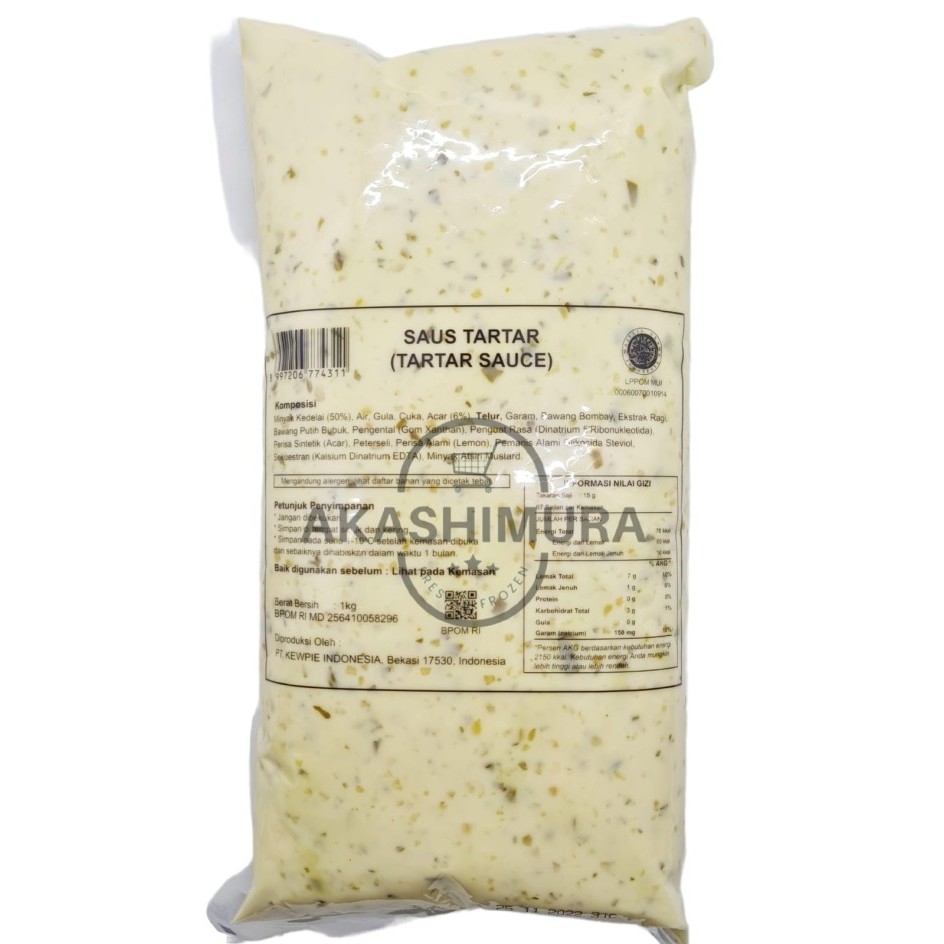 

Kewpie Tartar Sauce 1 kg