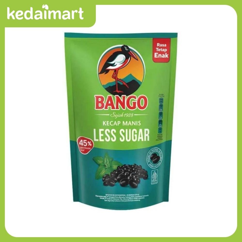 

Kecap Bango Less Sugar 520 ml