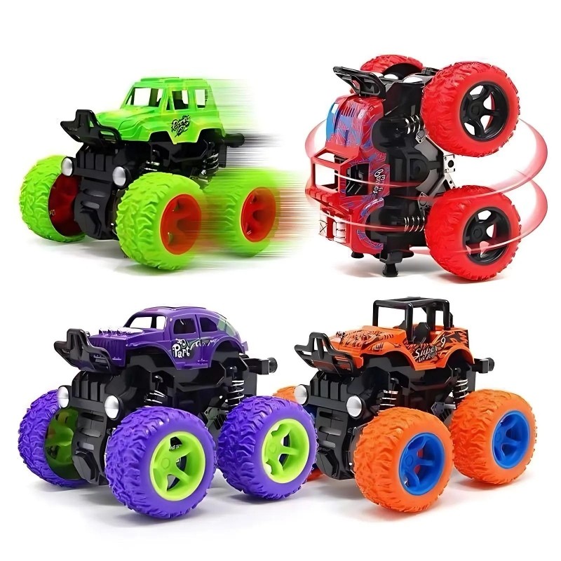Toy Studio Mainan Anak Laki Laki Mobil Mobilan Friction Inertia Zap Offroad Mobil Jip 4WD