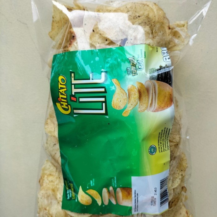 

Best chitato lite keripik kentang rasa rumput laut 250 gram free bubble