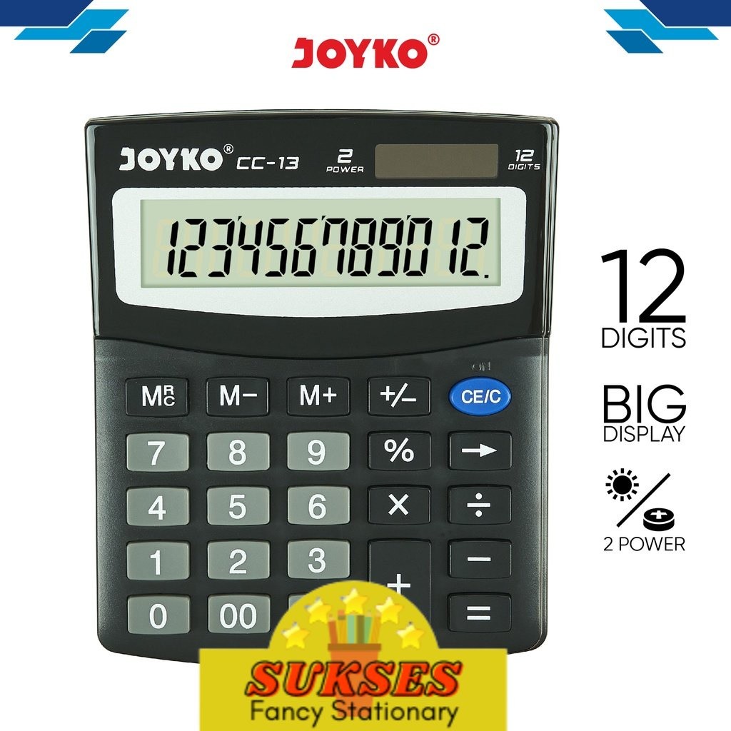 

Calculator Kalkulator Joyko CC-13 12 Digits