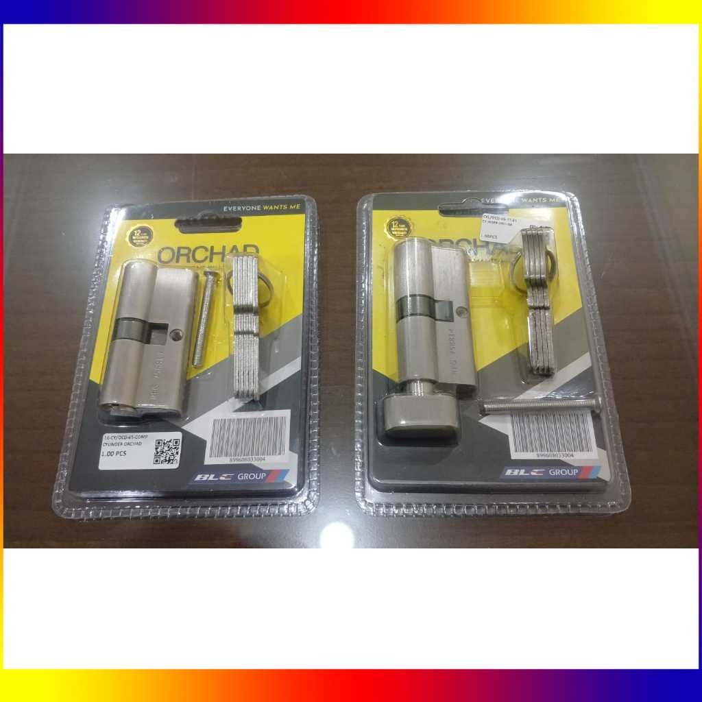 ORCHAD CYLINDER KNOB Silinder Kunci Pintu 65 mm x 32 mm ORCHAD SILINDER KUNCI KUNCI PINTU PUTAR 65MM