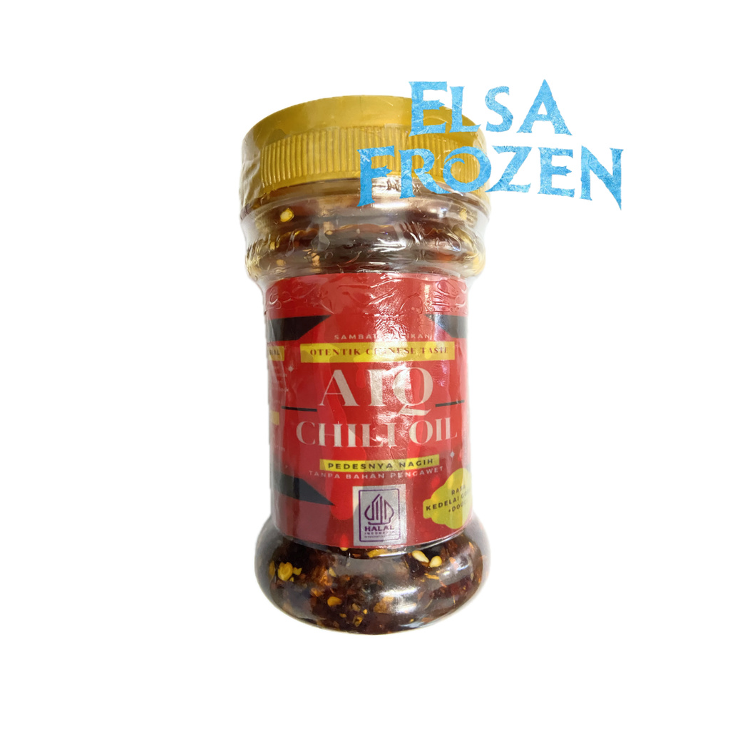 

AIQ CHILI OIL RASA KEDELAI GORENG DOUCI 150ML / MINYAK CABAI HALAL