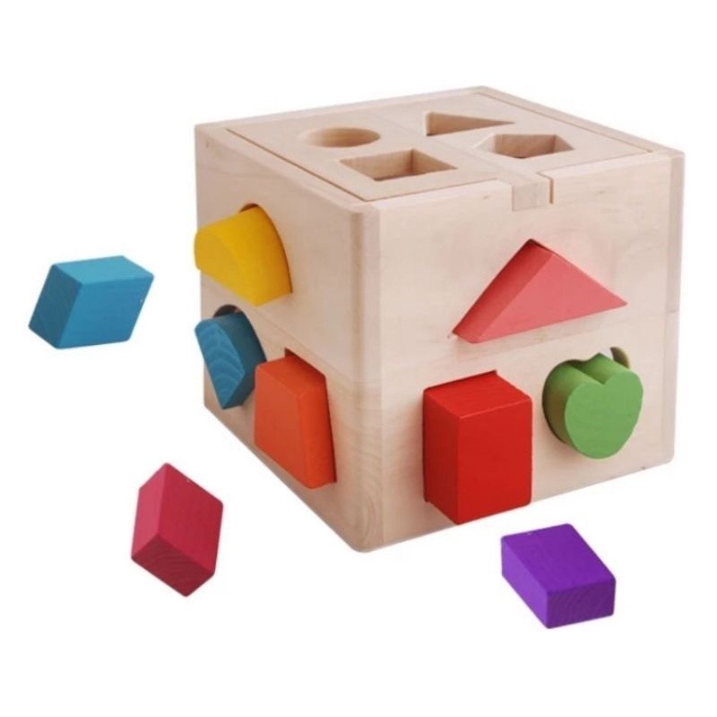 Beringin Toys Thirteen Hole Infelligence Box / Mainan Balok