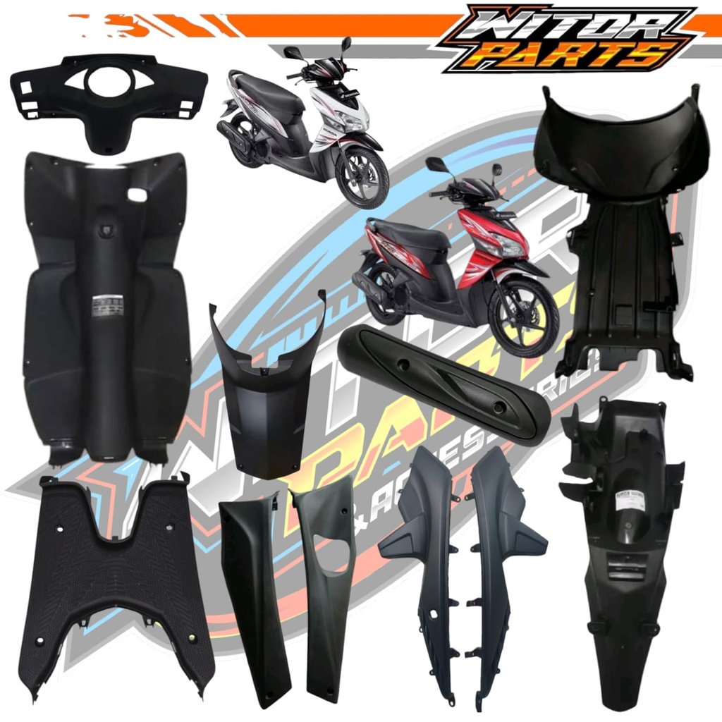 WITOR - Cover Full Body Kasar Motor Vario 110 CW Karbu Lama Old Tahun 2006 2007 2008 2009 2010