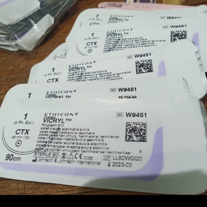 vicryl 1 W9451 per pcs