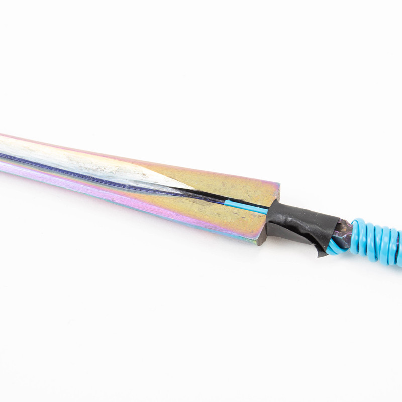 

Fencing Epee wired blades with point, Colored Epee electric blades, escrime products and equipments