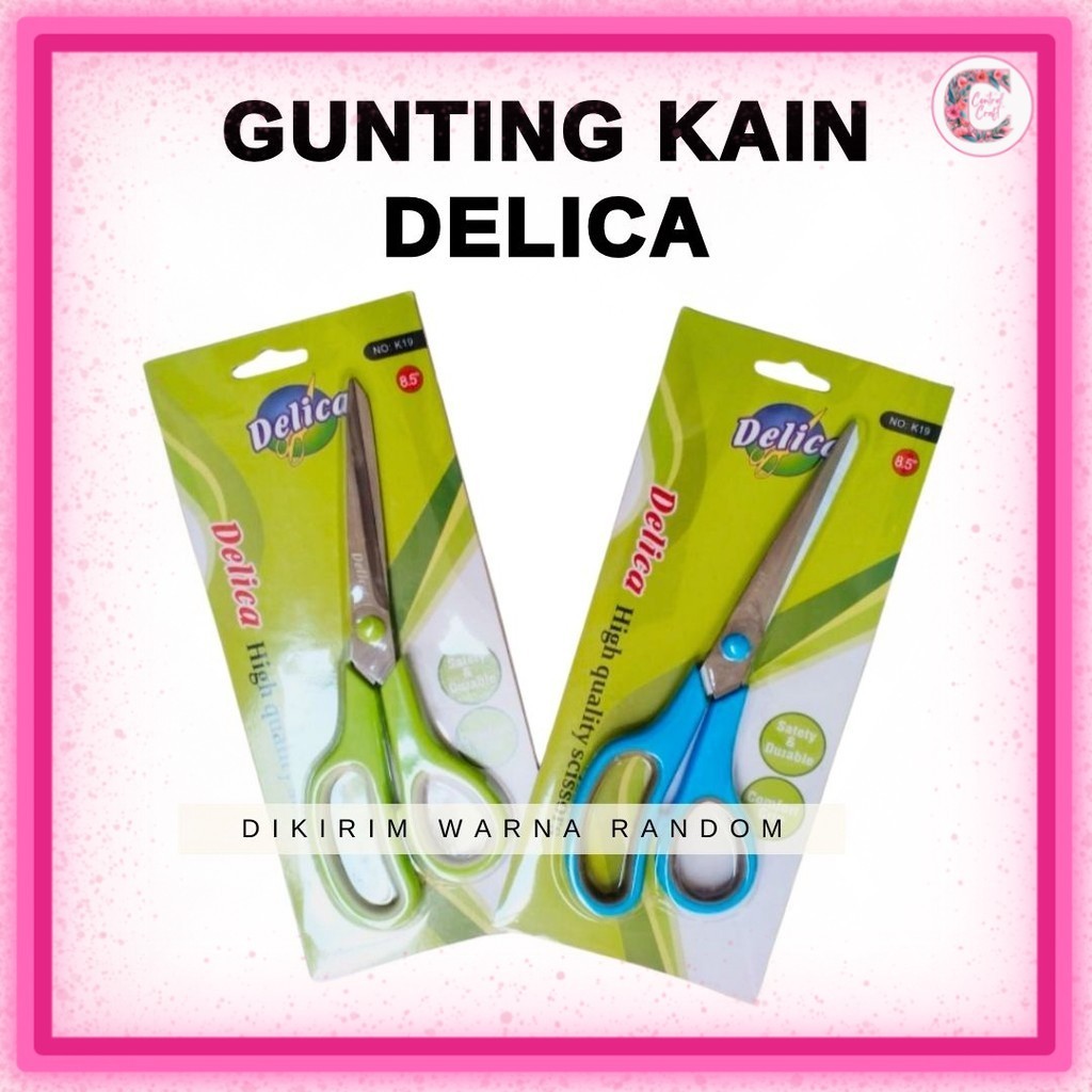 

DELICA Gunting Kain 8,5 inch (21 cm) Stainless Steel