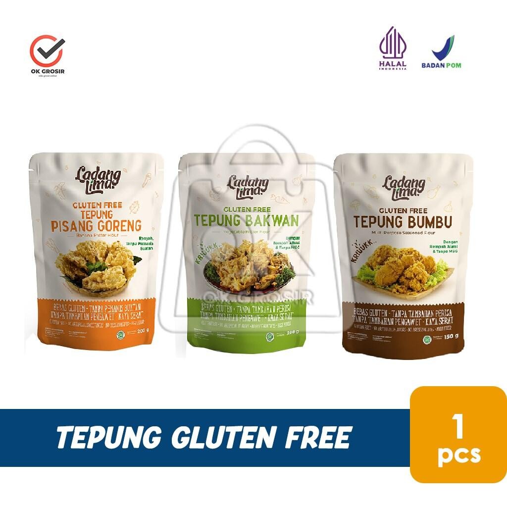 

Tepung Serbaguna Ladang Lima Gluten Free Flour Halal Premix Flour All Varian (1 pcs)