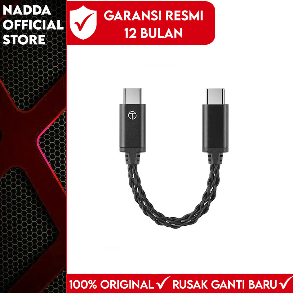 TRN TO DAC/Amp USB Type C to Type C Aluminum Alloy Material Adapter