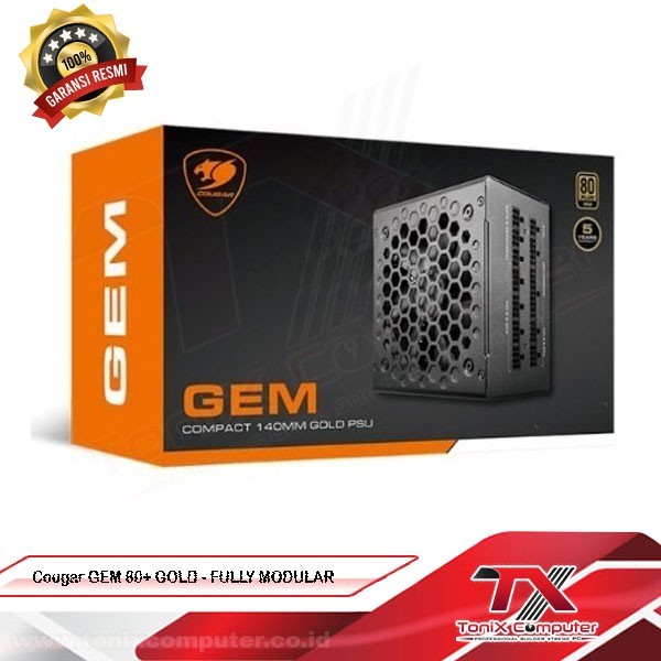 Cougar GEM-1050 / GEM-1200 80+ GOLD - FULLY MODULAR | PSU GOLD FULL MODULAR