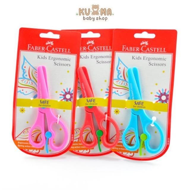 

Faber-Castell Kids Ergonomic Scissors Gunting Anak