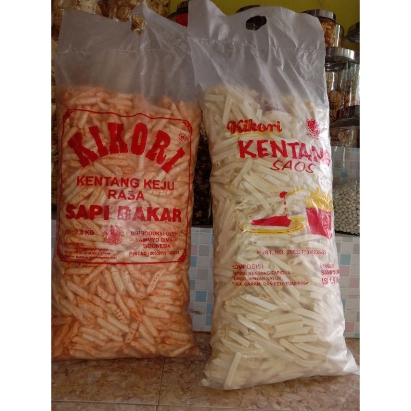 

Kikori Kentang Goreng ORI 1kg Tambah Saos