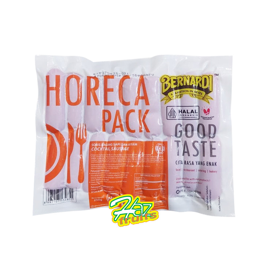 

Bernardi Horeca Coctail Sausage 250 Gram