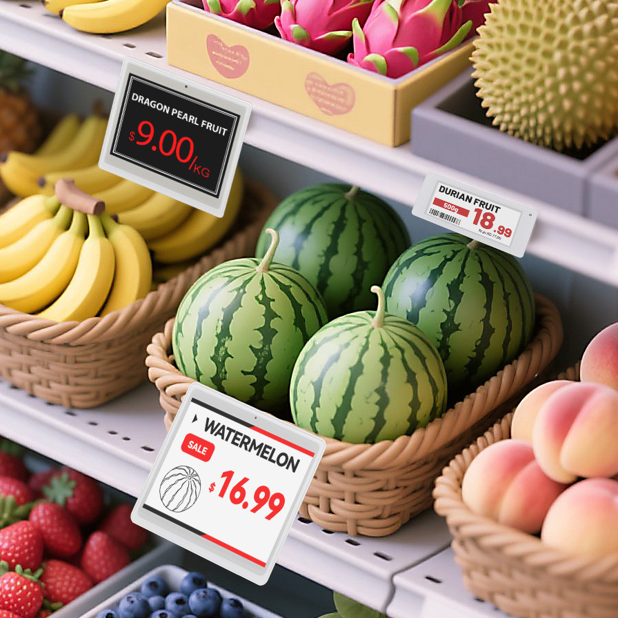 

2.9" 4.2" 5.83" Electronic shelf price label digital for supermarket price tags