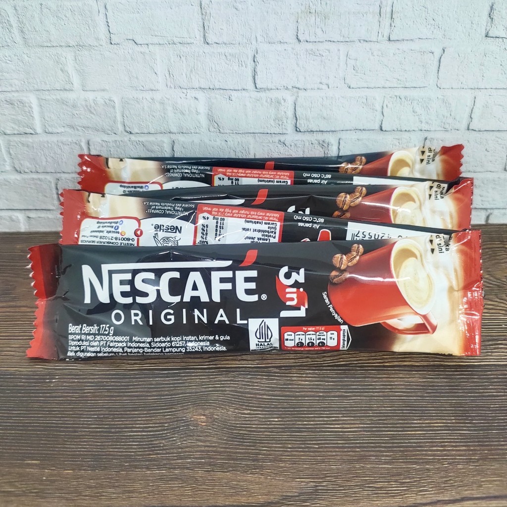 

NESCAFE 3IN1 ORIGINAL 17.5G ISI 5