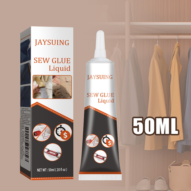 

50ml Lem Perbaikan Kain Lem Kain Denim Jeans Jins Jin Celana Jaket Baju Fabric Jahit Kuat Glue