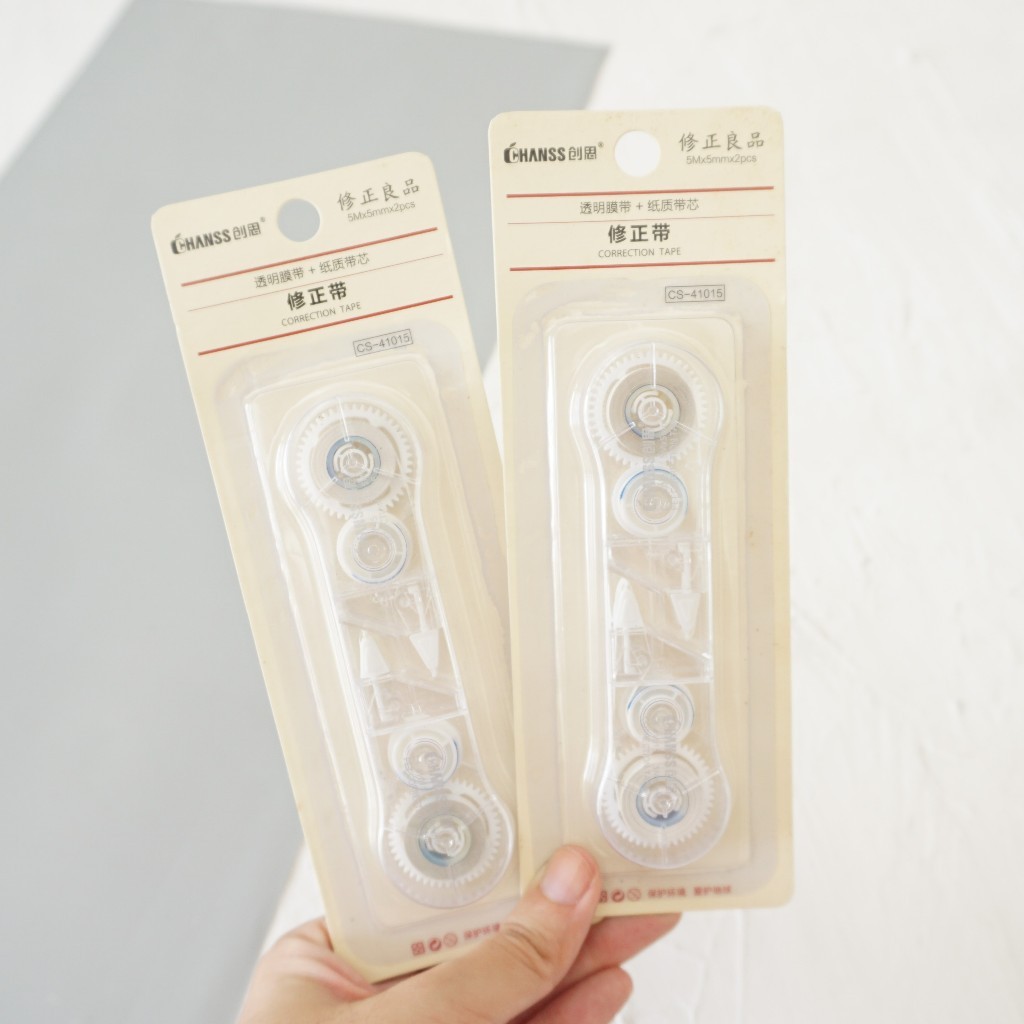 

SET CORRECTION TAPE GRIP POINT / TIPE EX KERTAS