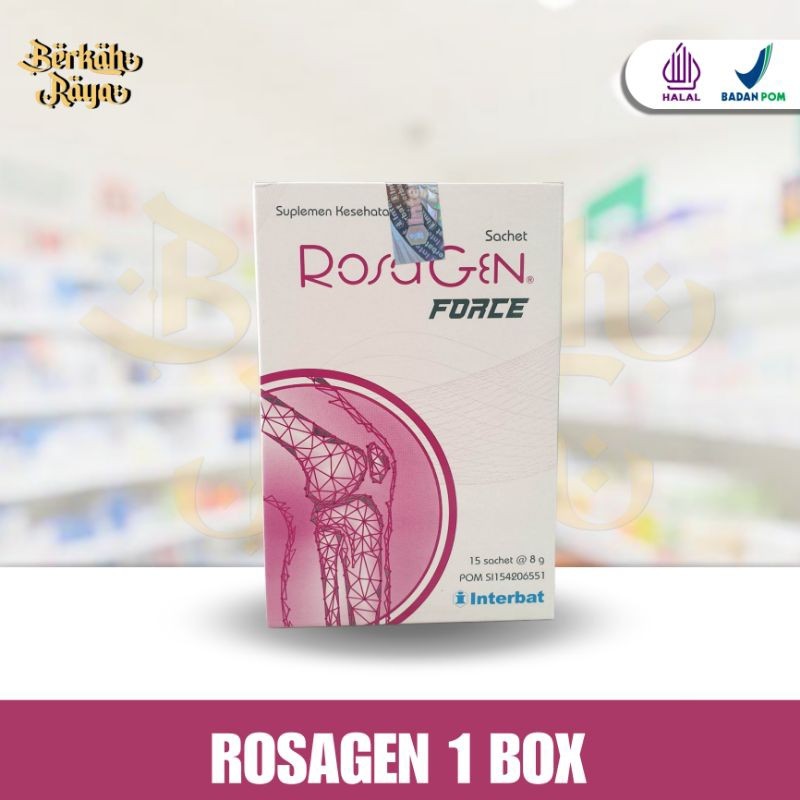 ROSAGEN FORCE - Suplemen Kesehatan Untuk Menjaga Merendakan Radang Sendi