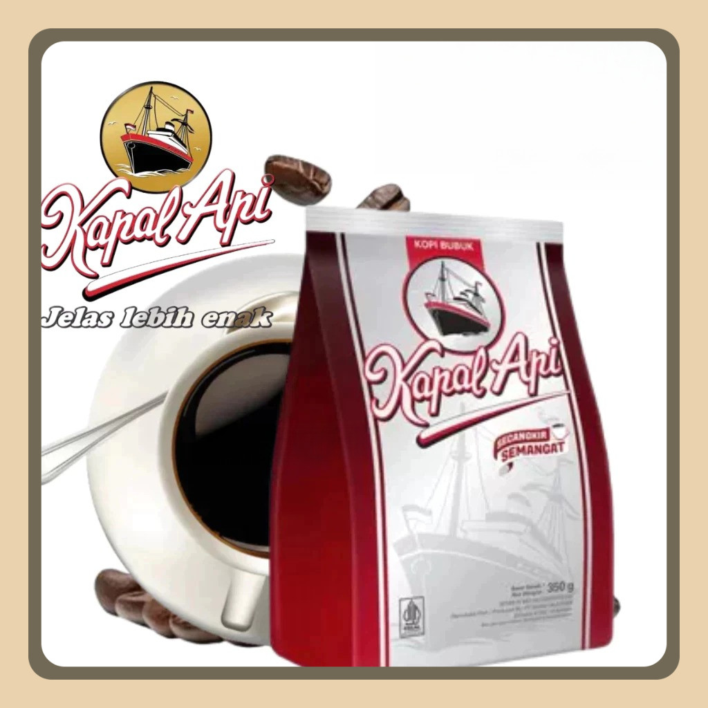 

Kapal Api Silver 350 Gram Kopi Bubuk Harum & Bold