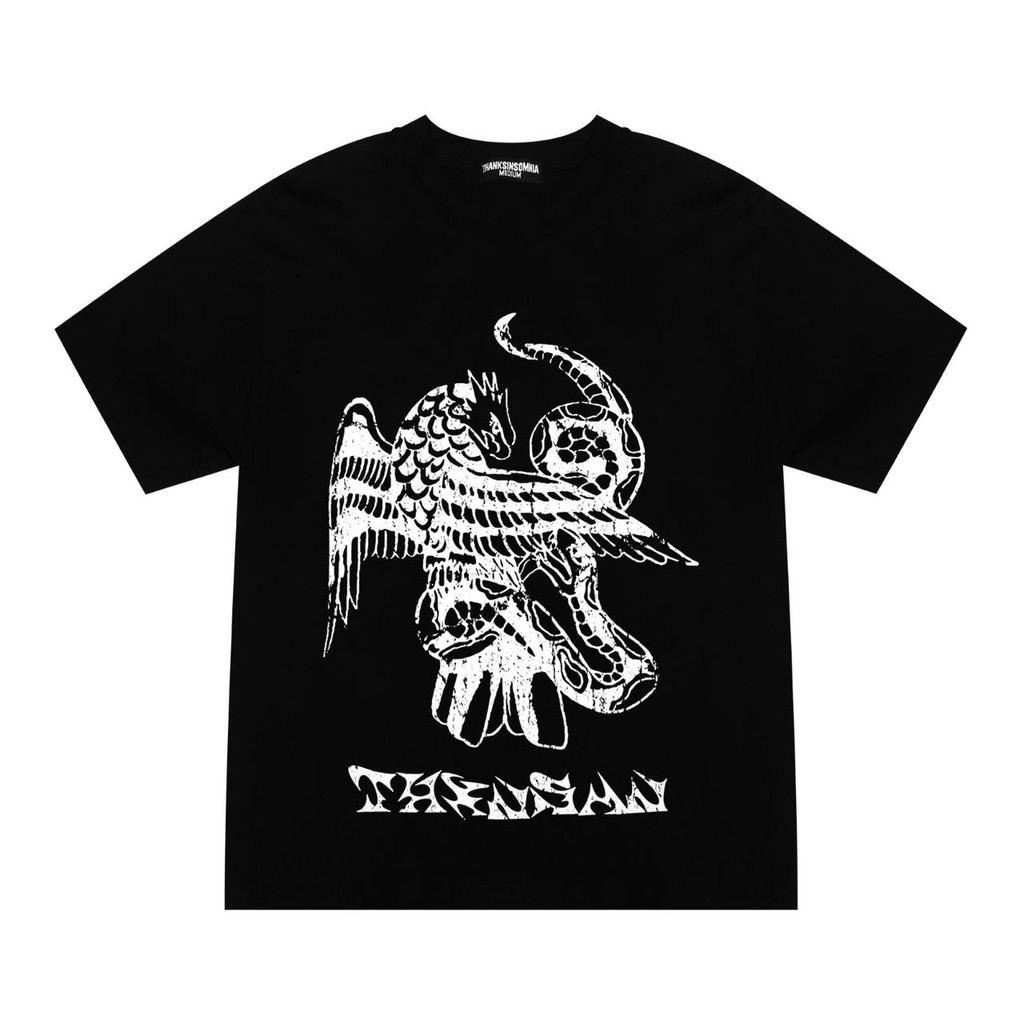 Boxy Fit T Shirt Original Kaos Brinette Black Thanksinsomnia