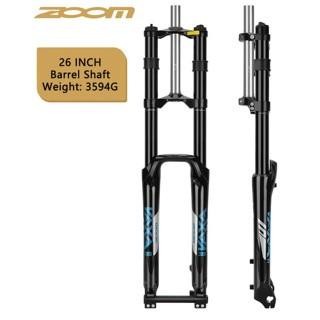 Fork DH 26 27.5 29 ZOOM DOWNHILL  neo 680 TA Travel 180mm garpu sepeda Double Crown 27,5 DOW NHILL a