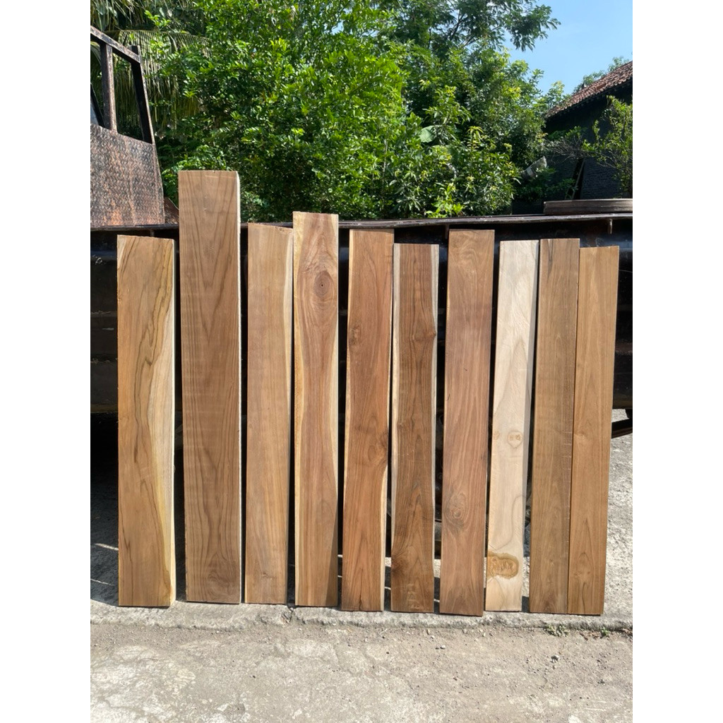 papan / blabak kayu jati perhutani