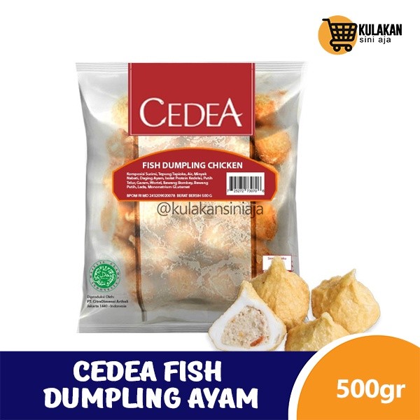 

Cedea Fish Dumpling Ayam- ARDABA FROZEN