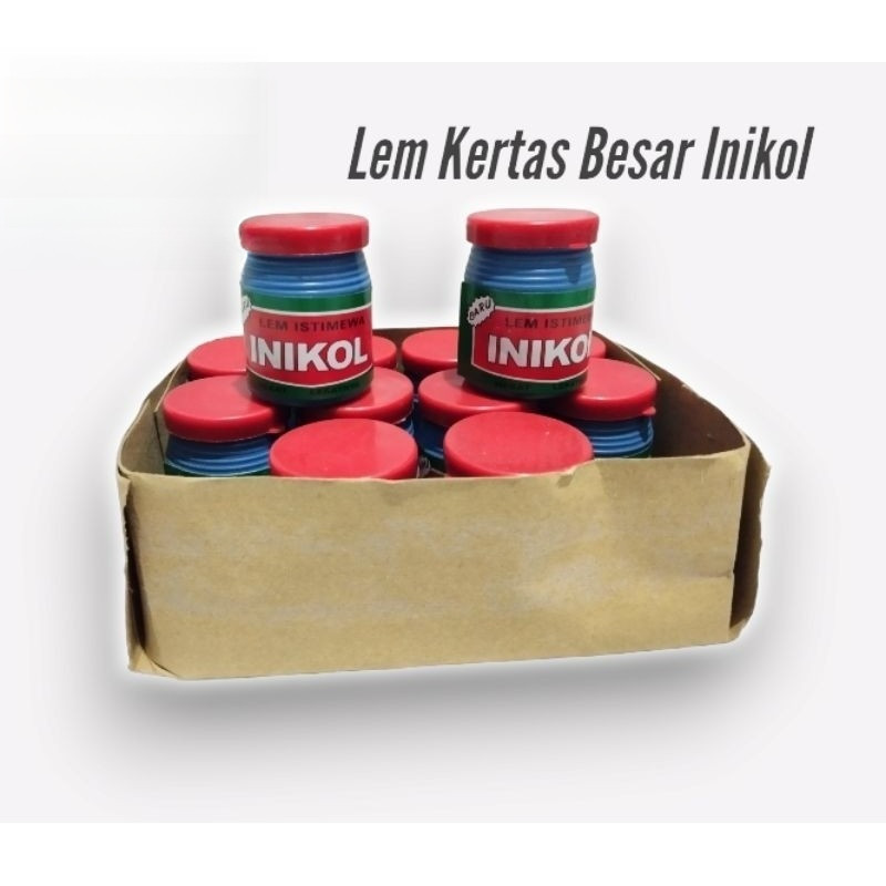 

Lem Kertas Inikol Besar isi 12 Murah dan berkualitas Murah dan Berkualitas