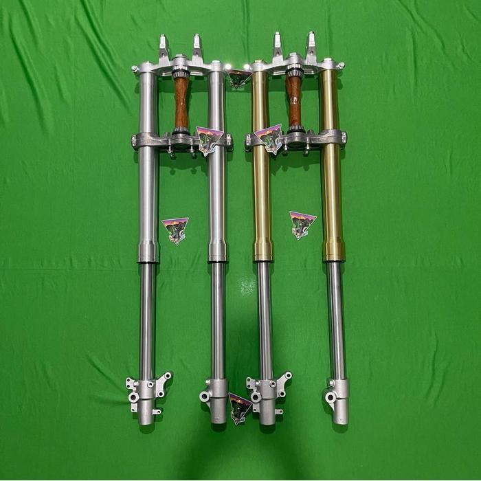 Shock depan upside down KX 85 USD KX 85 ORIGINAL - Silver
