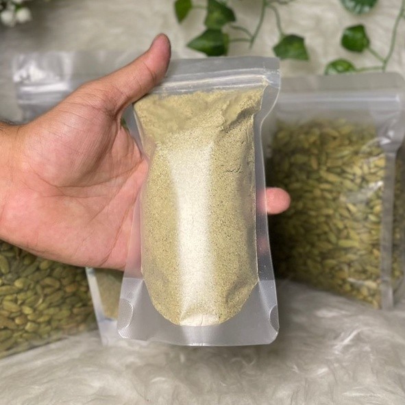 

Terlaris SERBUK Kapulaga Hijau Kapol Arab India Cardamom BUBUK