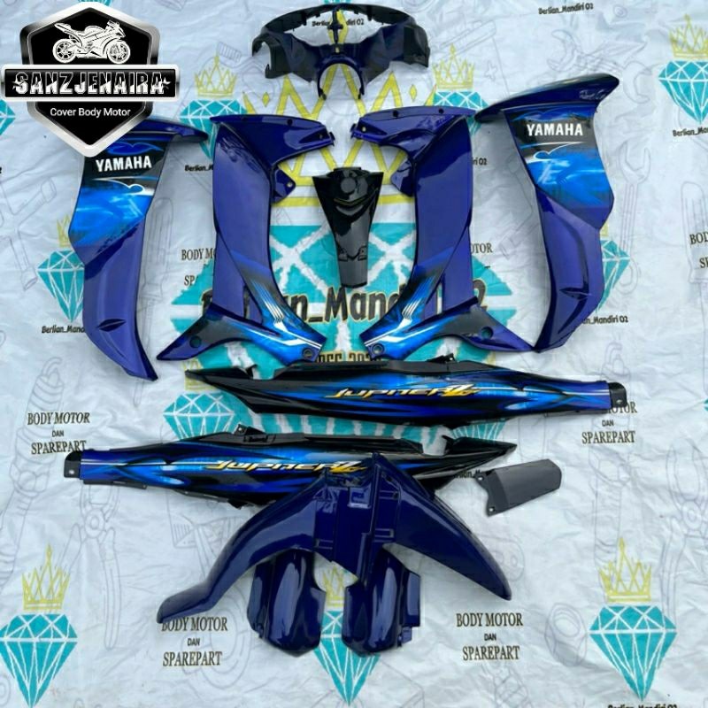PROMO Body Jupiter Z Burhan Dek Body Alus Jupiter Z Burhan Fullset BAHAN TEBAL MIRIP ORIGINAL