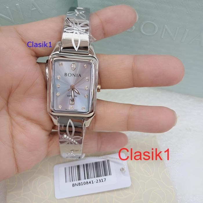 Original 100% Jam Tangan Wanita Bonia BNB10841-2317 jam tangan wanita Bonia  kaca Saphire  bnb10841-