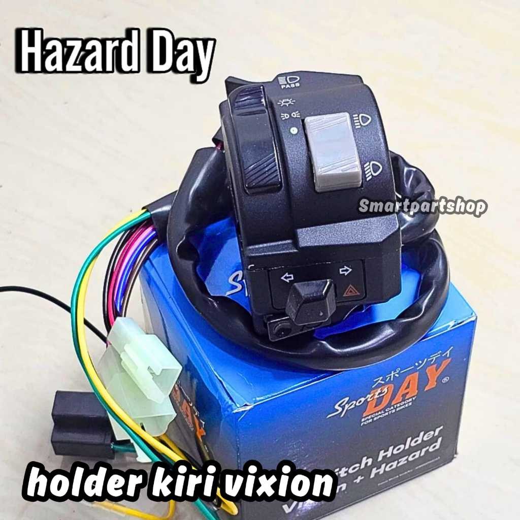 Motor Holder Kiri Vixion Old plus Hazard SportsDay