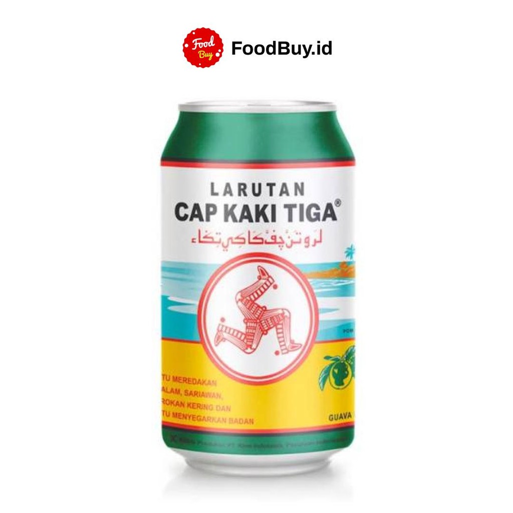 

Larutan Cap Kaki Tiga Rasa Jambu Biji 320 ml