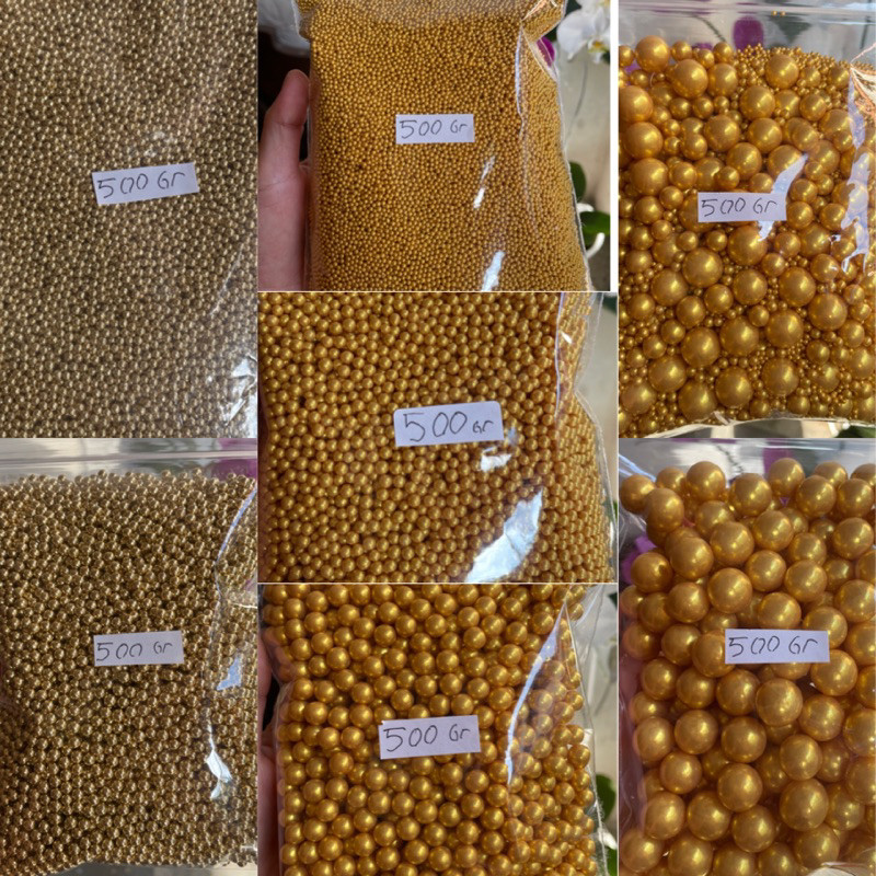 

sprinkle kue GOLD 500gr