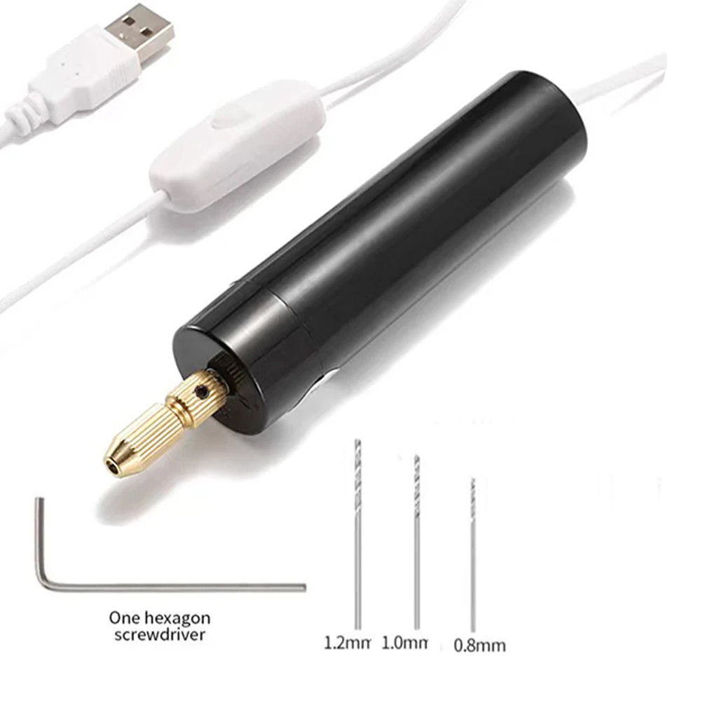 

JANGKLIFE Portable Mini Electric Drill Hand Rotary Set Engraver Pen Jewelry Tools For Epoxy Resin Making DIY Wood Craft