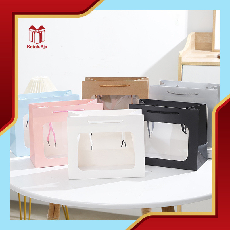 

Paper Bag Polos / Paper Bag Warna Polos / Paper Bag Souvenir / Tas Hampers / Paper Bag Ivory | JB07